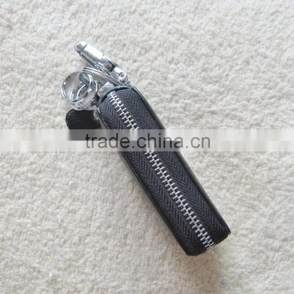 High Quality Leather Key Wallet Black OMD3813 photo-2