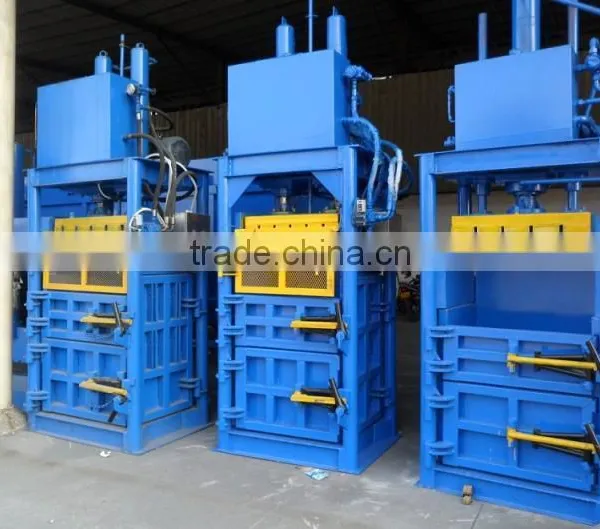 Zhirui new type ZR-30T high efficient vertical hydraulic waste paper baler