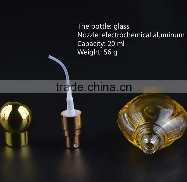20 ml High-end Portable Perfume Bottles Cosmetics Packaging Bottles of Electrochemical Aluminum Nozzle Spray Bottle photo-2