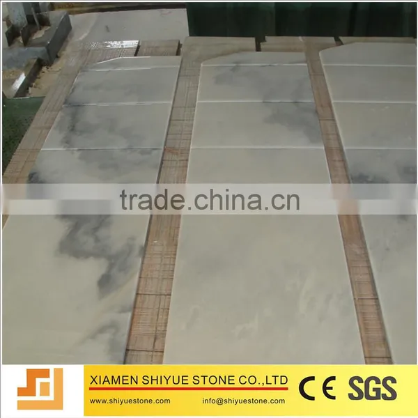 Good Quality White Marble With Grey Cloud photo-5