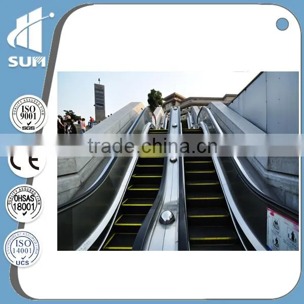 Indoor Escalator Spare Parts Escalator Glass