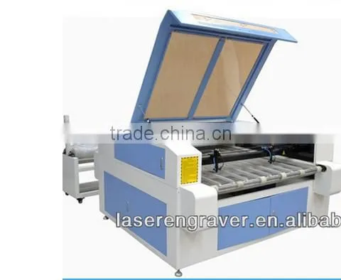 Automatic Co2 Laser Cnc Leather Cutting Machine With 1400*1000mm Working Area