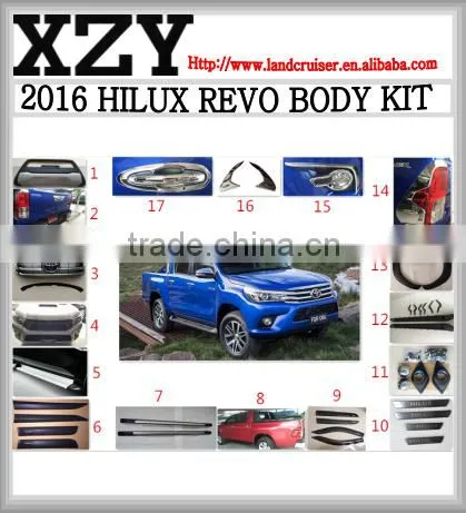 Different Parts for 2016 Hilux Revo