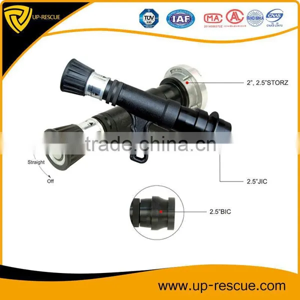 Rescue Fire Fighting Brigade Professional Metal Fire Nozzle photo-3