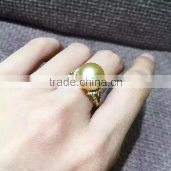 Custom Good Wish Pearl Rings Design photo-2