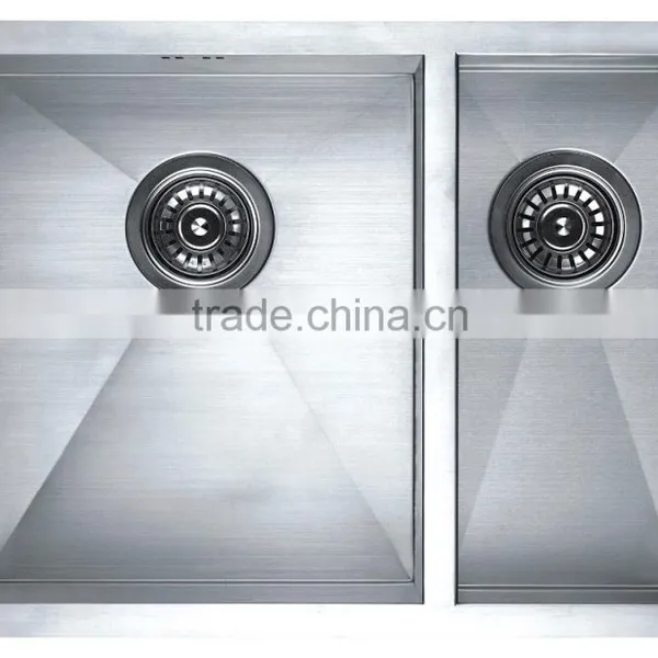 Stainless Steel Hand Made Sink GR-D03 photo-3