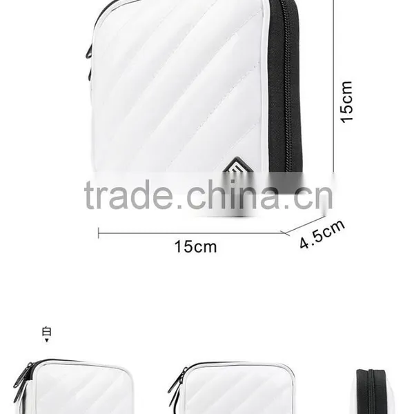 Wholesale ALL COLORS PU Leather Square CD Bag,CHEAP DVD VCD Case photo-3