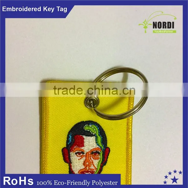 Custom Embroidery Keychain Manufacturers In China photo-3