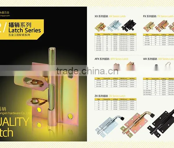 Double Top Door Latch Types for Africa and French Market photo-5