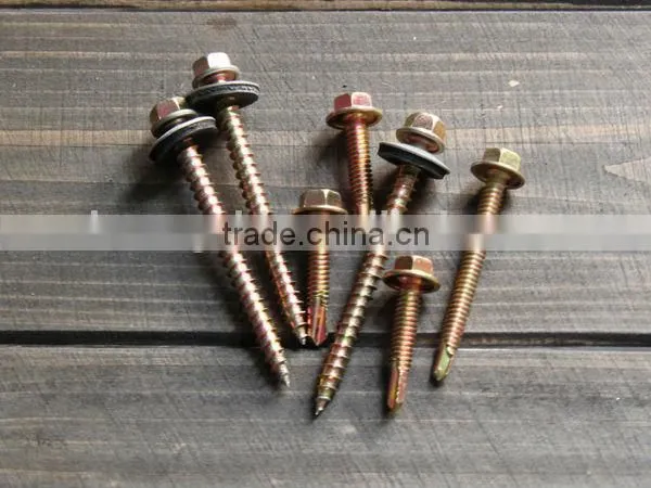 Fastener Hex Flange Head Self Tapping Roofing Screw photo-5