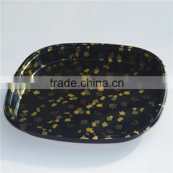 SM1-3110A Large Square Momiji Plastic Disposable Food Sushi Tray photo-4