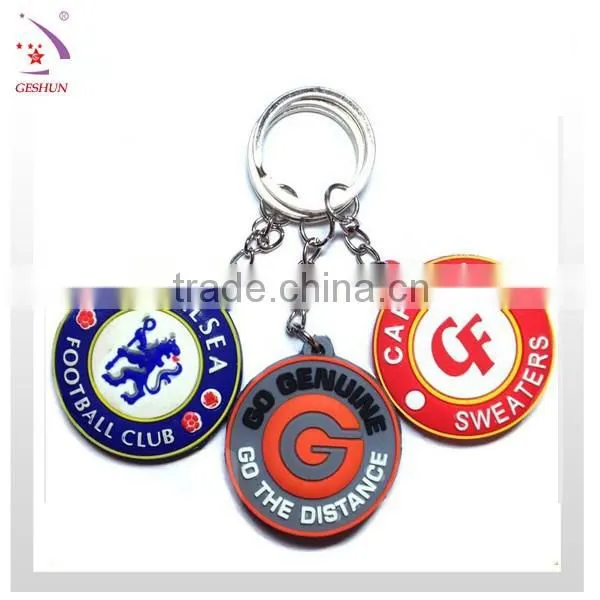 2014 hot sale customized 3D pvc keychain for promotional