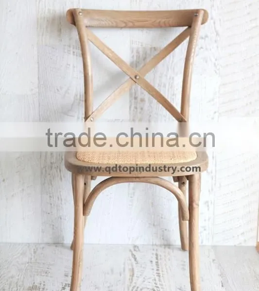 Cross Back Curved Dining Chair photo-5