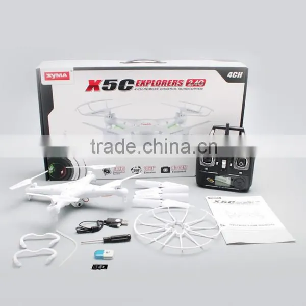 Syma X5c 2.4g 4ch 6axis Helicopter Syma X5c Case 3d Rolling Drone Plane photo-6