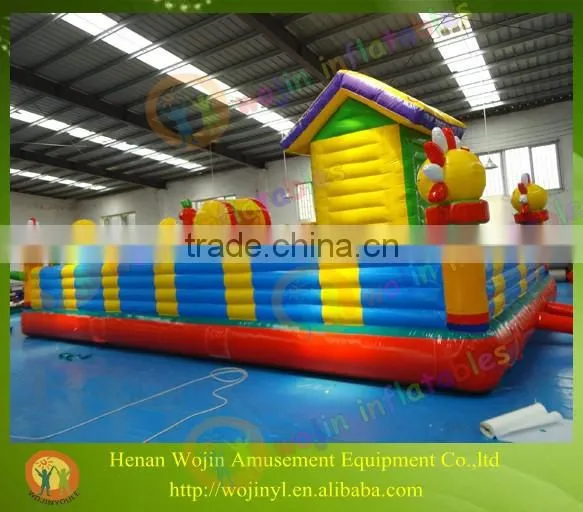 Cartoon Painted Inflatable Bouncer/inflatable Jumping House/new Style Inflatable Jumper Fun City photo-2