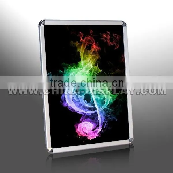 Aluminium Snap Edge Frame Sign Flip Open Snap Frame Wall Mounted Frames photo-3