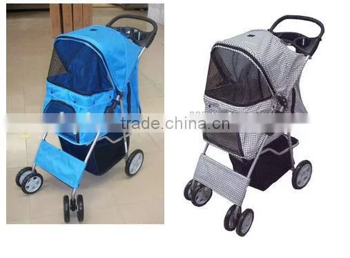 Pet Stroller Cat / Dog Easy Walk Folding Travel Carrier Carriage photo-2