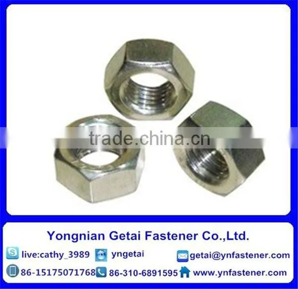 Zinc Plated DIN935 DIN937 Hex Nuts photo-4