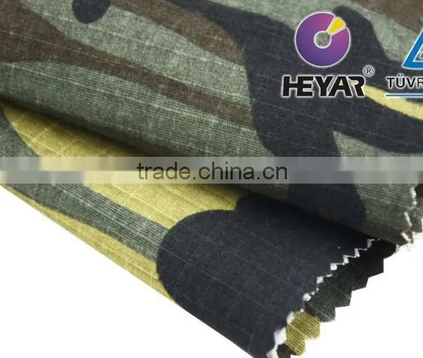 Ripstop Camouflage Fabric