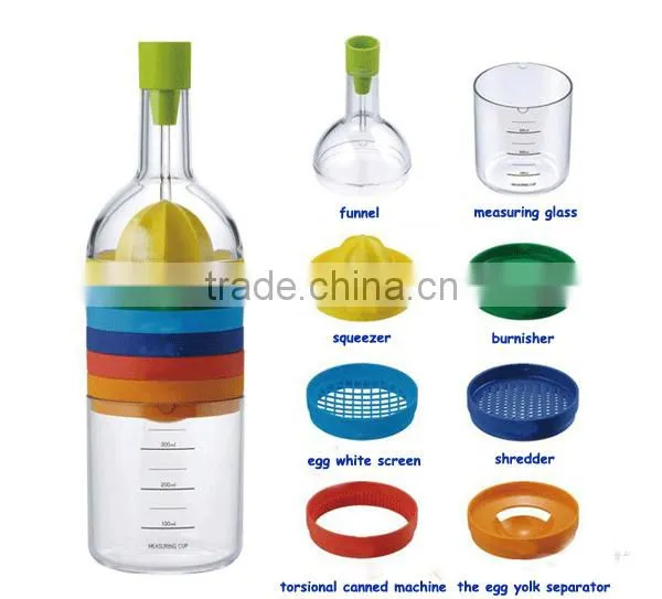 High Grade Eight and Kitchen Tools, Funnel, Measuring Cup, Juicer, Grinding Mud Machine, Mixer, Grater, Twisting the Canned photo-2