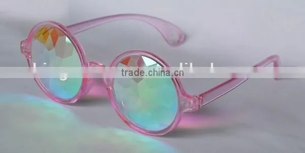 Gold Lens Kaleidoscope Glasses photo-3