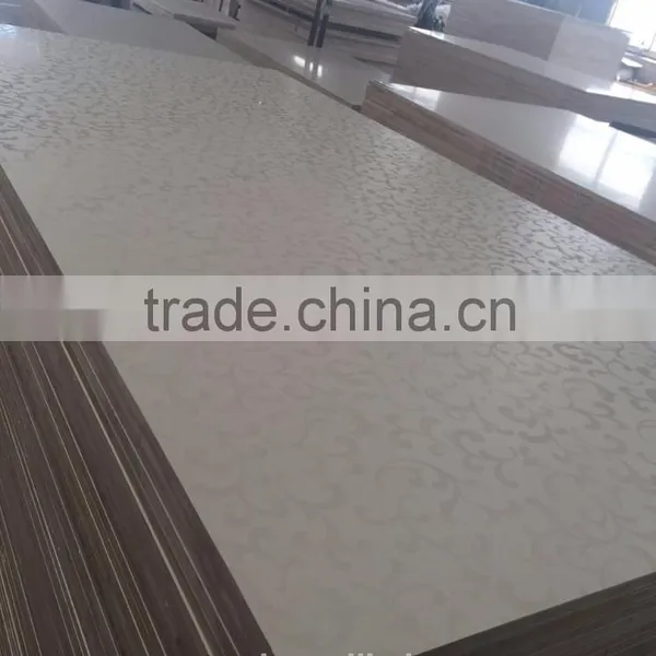White Melamine Plywood Price With WBP Glue and Hardwood Core for Kitchen Carbinet photo-4