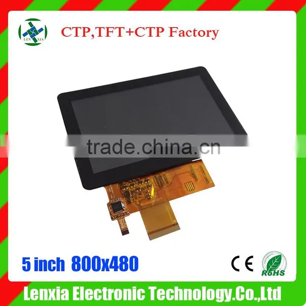 Capacitive Touch Screen 1.4'', 2.0'', 3.5'', 4.3'', 5'', 7'',10.1'' Tft Lcd Panel photo-2