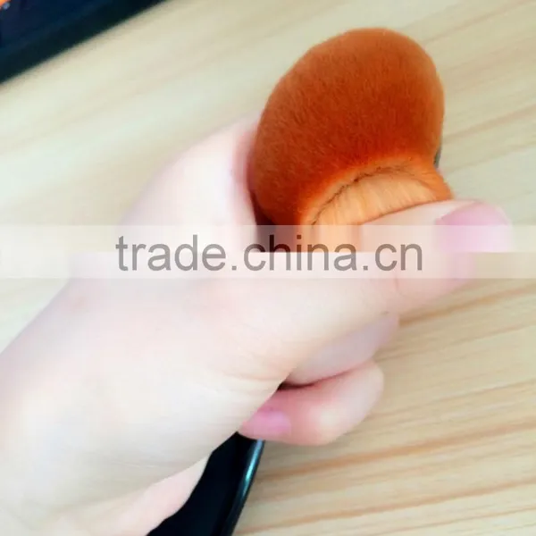 2016 Hot Sale Makeup Brush 10pcs Private Label Tooth Brush Wholesale Oval Foundation Makeup Brush Set photo-6