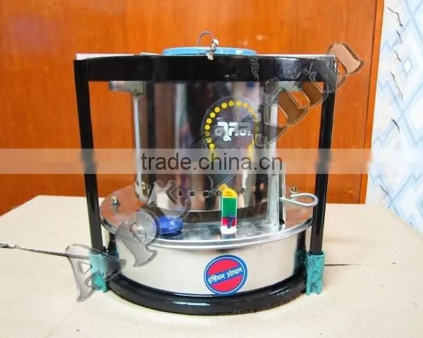 CHORME PLATED KEROSENE WICK STOVE photo-5