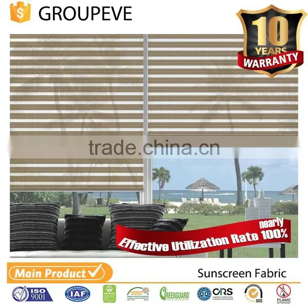 Venetian Blinds Woven Paint Zebra Blind Fabric