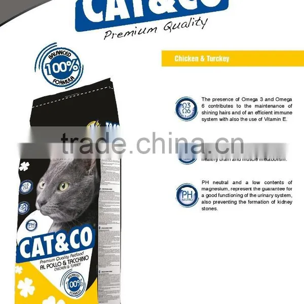 Dry Food for Cat Chicken and Turkey