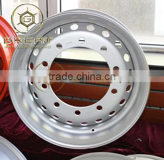 Steel Tubeless Semi Truck Rim 22.5 photo-6