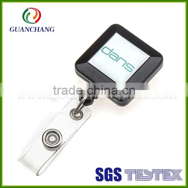 Wholesale Custom Designer Logo Retractable Plastic Yoyo id Badge Reels photo-5