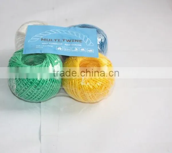 Semi- Automatic Plastic PP Raffia Rope Ball Making Machine photo-2