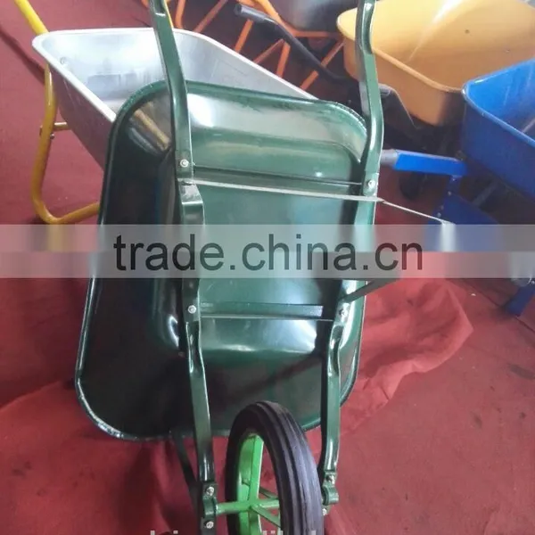 China Profeesional Factory Long Life Use Heavy Duty Concrete Garden Wheelbarrow photo-6