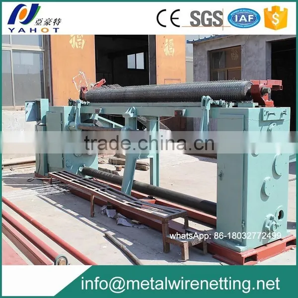 Hexagonal Wire Netting Weaving Machine / Gabion Mesh Machine Made in China photo-2