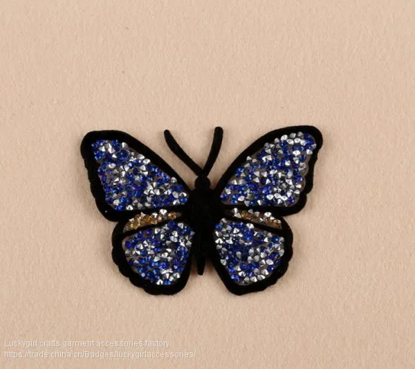 New Technique Garment Accessories Embroidery Motif Strass Hotfix Rhinestone photo-5
