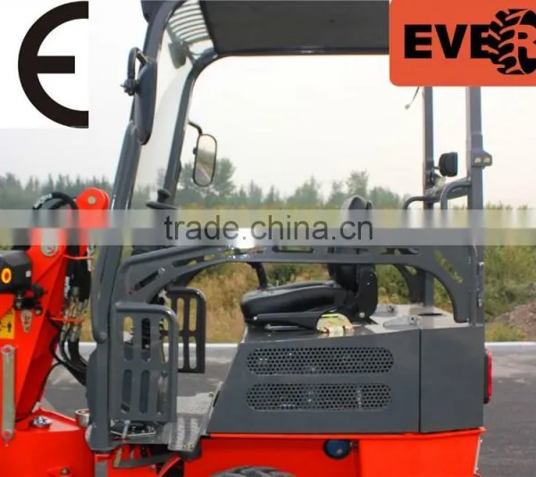 Everun ER06 Hydrostatic Driving 600KG Loading Capacity Mini Loader/Hoflader photo-6