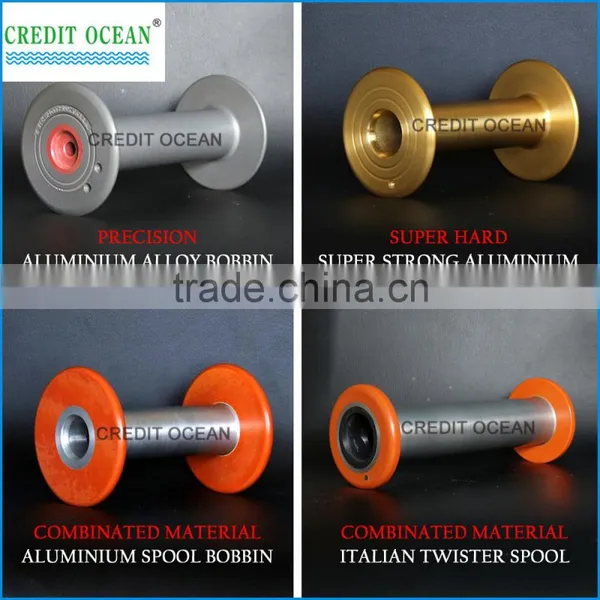 CREDIT OCEAN High Press Injection Aluminium Alloy Bobbin for Covering Machine Part photo-2