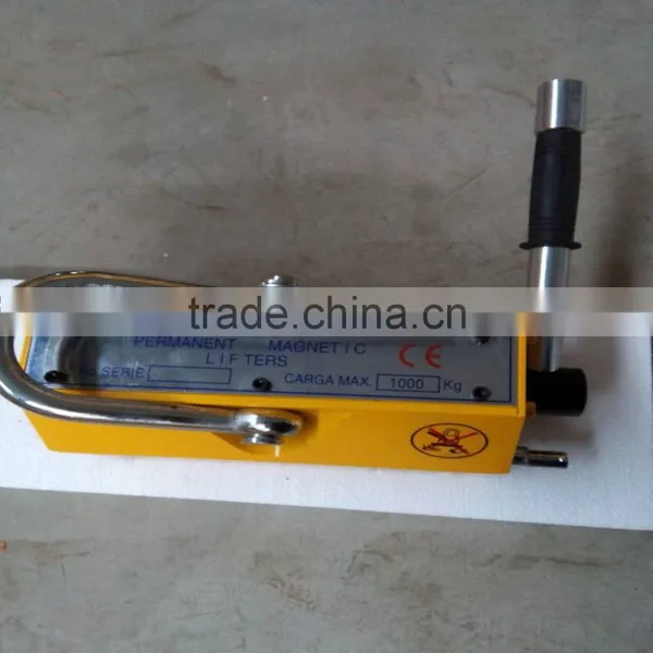 2015 Hot Sales 1 Ton Manual Permanent Magnet Lifter Crane photo-5