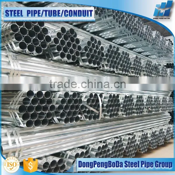 3"1.0mm Building Materials Hot Dip Galvanized Steel Pipe For Greenhouse photo-2