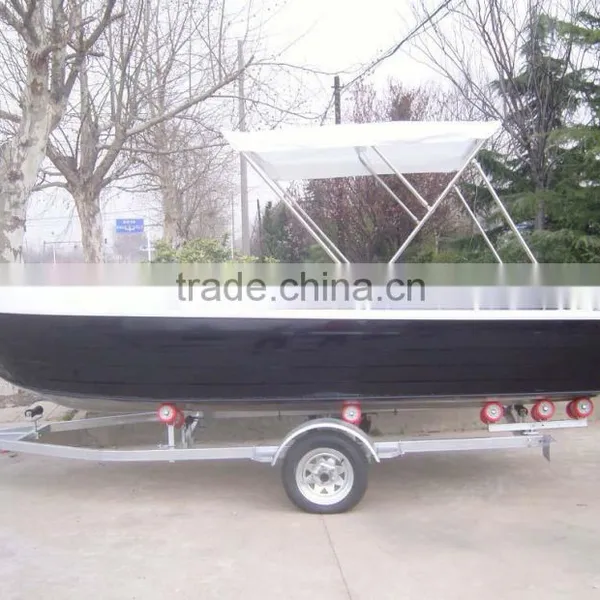 China white 14ft aluminum boat