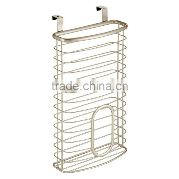 China Factory Hot Item Chrome Kitchen Basket Over Cabinet Bag Holders photo-2
