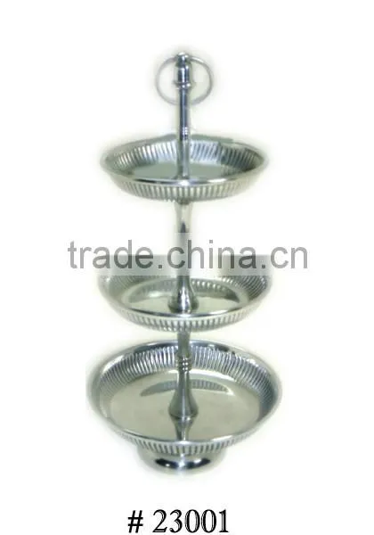Embossed Royal Cake Stand for Wedding Decoration photo-2