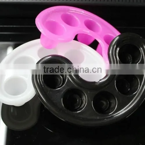 2015 Manicure Tools New Designed Five Fingers Bubble Hand Plastic Bowl for Nail Art photo-2