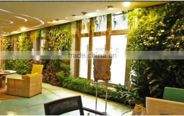 Artificial Eco-friendly Green Wall Fake Grass Wall for Home Decor photo-2