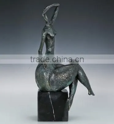 Bronze Fat Lady Living Home / Hotel Morden Decoration Bronze Sculpture photo-4