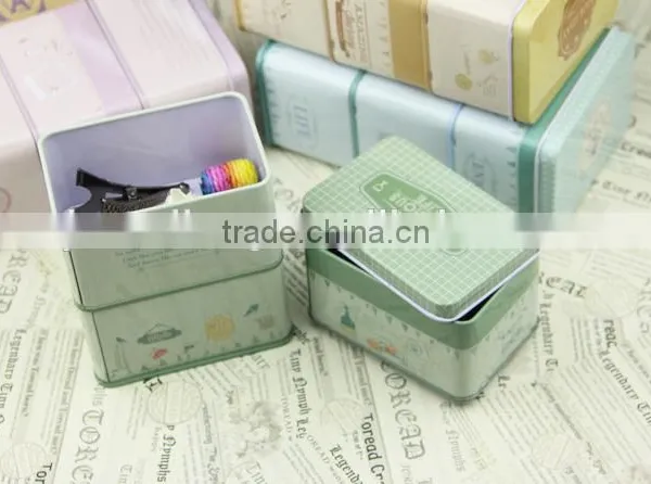 Wholesale Air Tight Square Tea Tin Can Custom Airtight Metal Tin Tea Canister photo-2