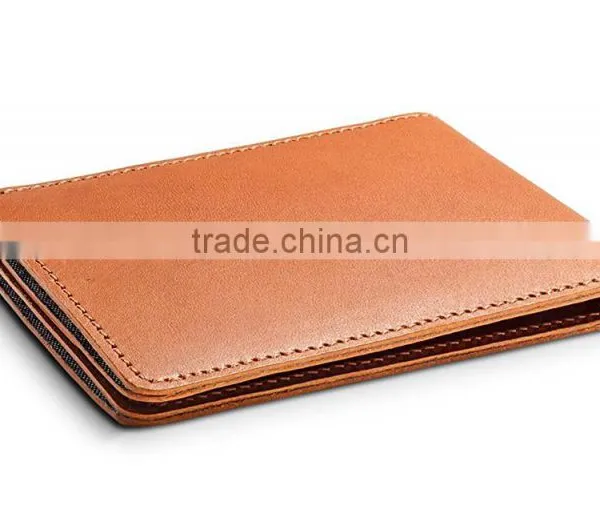 RFID Front Pocket Wallet Minimalist Wallet Slim Genuine Leather Card Holder photo-4