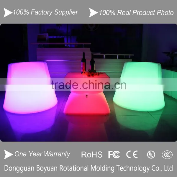 Modern Remote Control Led Bar Stools With Glowing Light photo-3